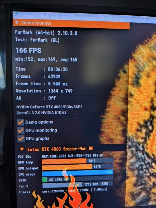 RTX 4060 8GB ZOTAC Gaming — Полностью исправна