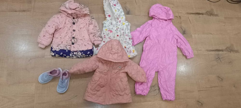 Детски сет за момичета якета и маратонки