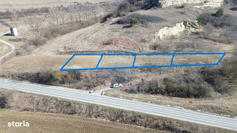 Teren extravilan 2.000 mp – cu acces direct la DN spre Moșna