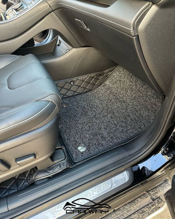 9D polik / коврики для Hyundai Santafe