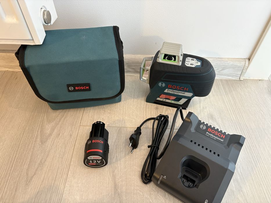 Nivela laser Bosch GLL 3-80 CG laser verde