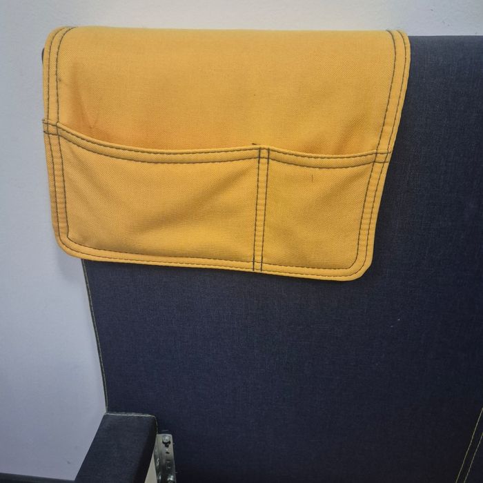 Pat tapițat 90x 200 albastru navy