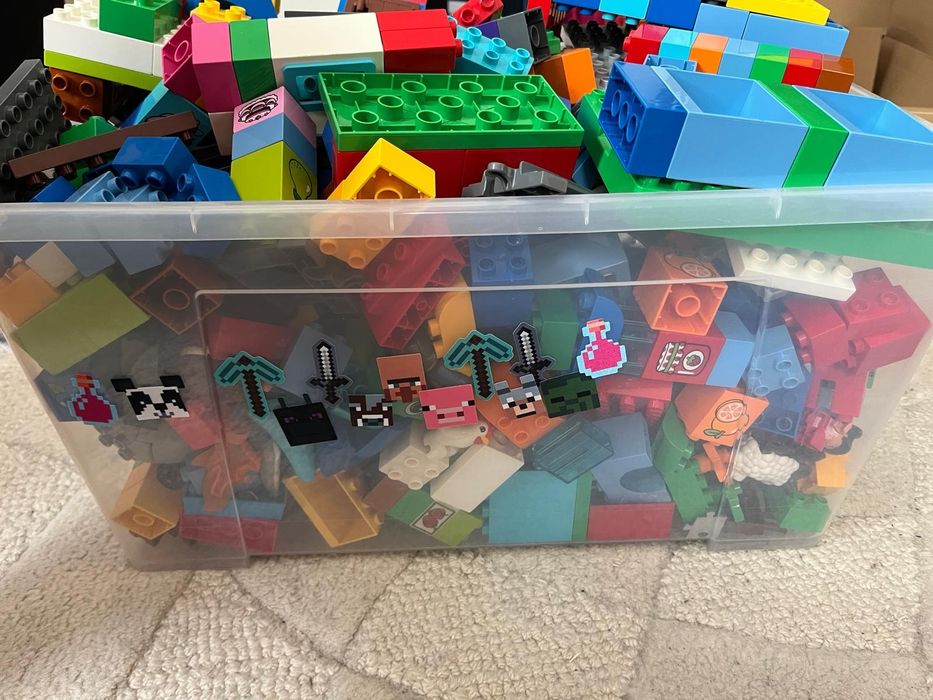 Piese Lego Duplo seturi întregi amestecate