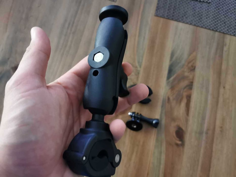 Prindere ghidon motocicleta bicicleta cleste Insta 360 Gopro bara