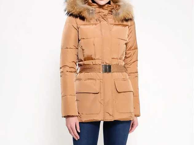 Брендовый женский пуховик