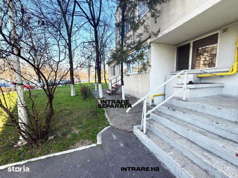 Parter, 3 camere, extindere,intrare exterioara, bl H2, Constructorilor