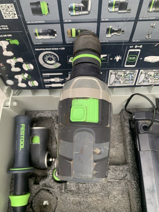 FESTOOL TDC 18/4/безчетков акумулаторен, ударен винтоверт