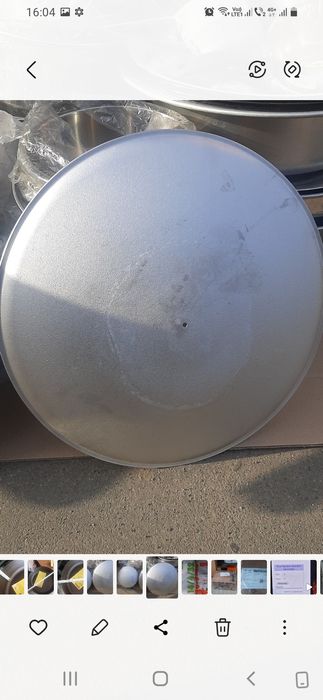 Vând capace pentru ceaune din aluminiu noi