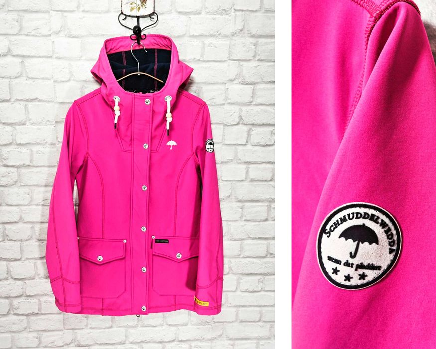 Schmuddelwedda Softshell Водоустоичйво розово дамско яке размер S