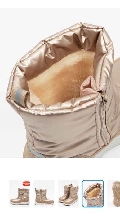 Детские зимние сапоги обувь для девочки сапожки демисезон не резиновые