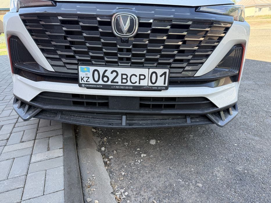 Накладка на бампер Changan CS55 plus