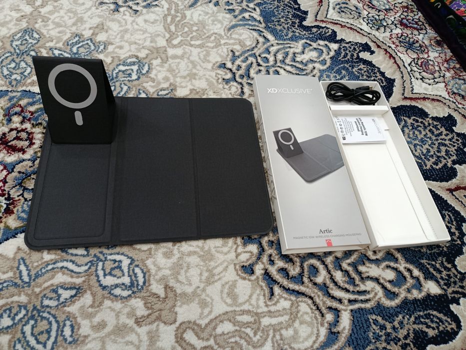 Коврик для мыши с беспроводной зарядки