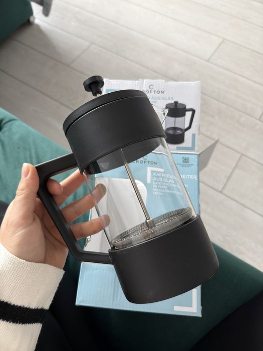 Vand cafetiera din sticla