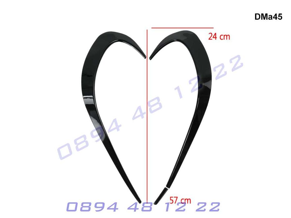 Тунинг Добавка Сплитер Предна Броня Mercedes CLA W117 Мерцедес В117