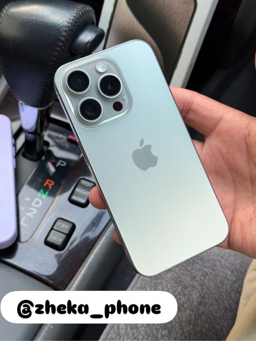  iPhone 15pro 5G 128gb HX/A EAC natural titanium в идеальном сост.