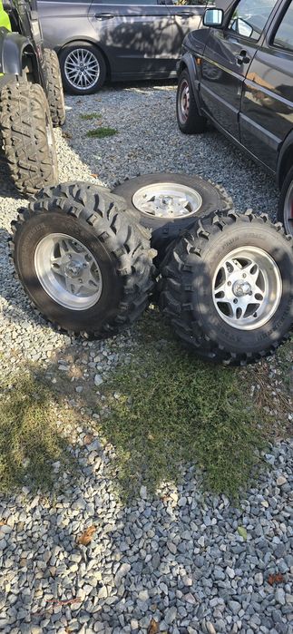 Vand roti atv 4x110 complet echipate