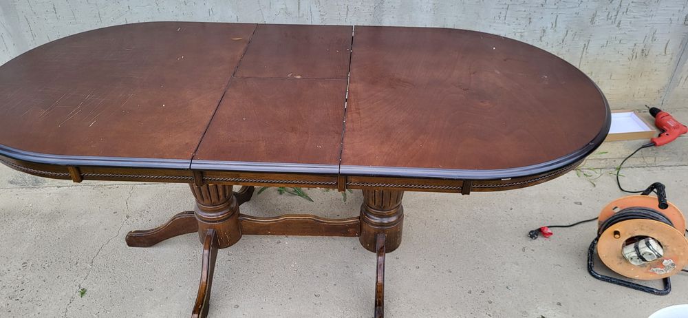 Стол кухонный со стульями 6 штук