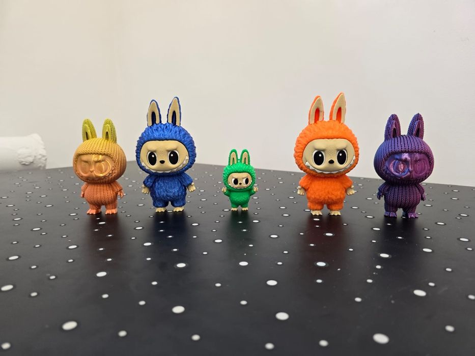 Игрушки Stich и labubu 3д печать