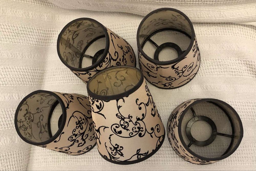 Абажури за полилей 5бр.