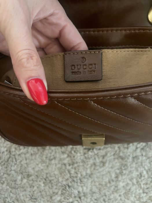 Geanta gucci maro