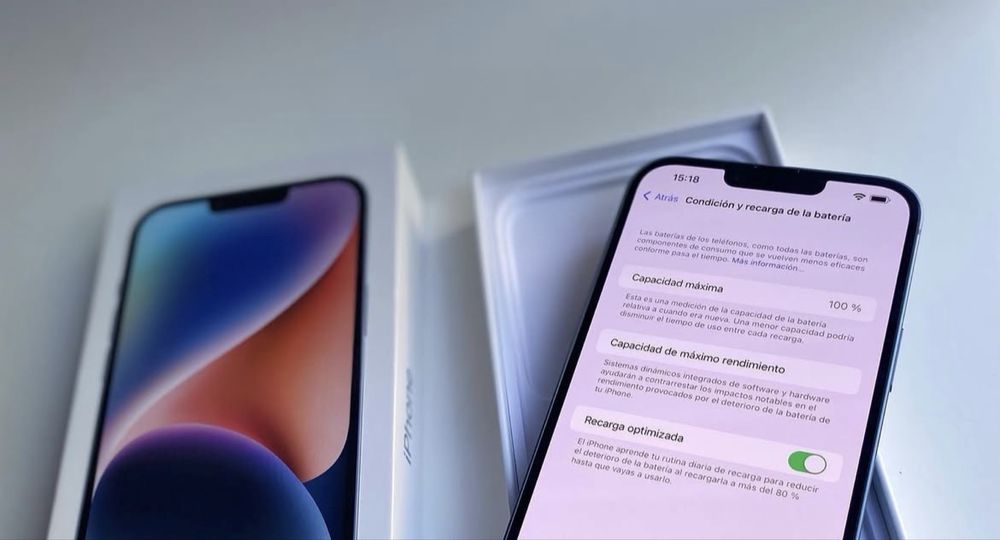 iPhone 14 128GB 100% battery