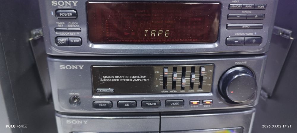 Музцентр SONY FH-B500 в отличном состоянии