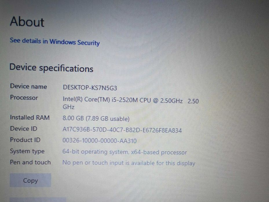 Lenovo ThinkPad T520 | i5 / 8GB RAM / SSD 120GB (Nou) + HDD 160GB (HDD ul nu este inclus in pret, trebuie instalat)
