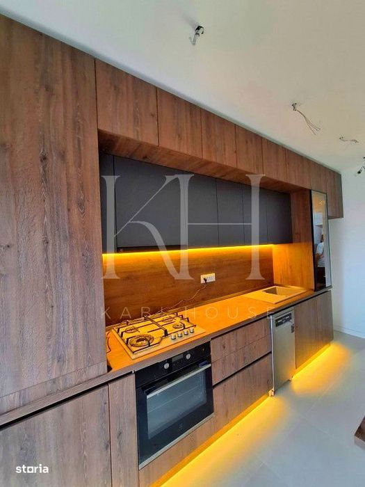 2 Camere Nusco City | Birou/Residential | Gradina Privata 37 MP| Drape