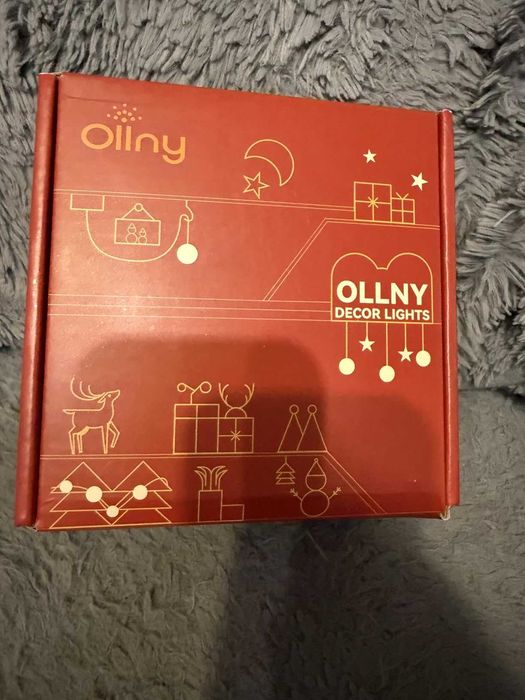 Ollny Smart RGB коледни светлини, 10 м, 286 LED, дистанционно, IP44