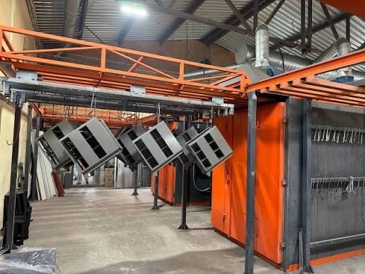 ПОРОШКОВАЯ ПОКРАСКА Автоматизированная линия