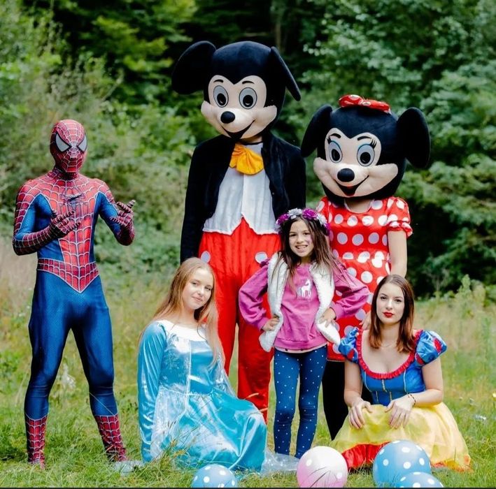 Mascote/pictură pe față la petrecerea ta! Timișoara