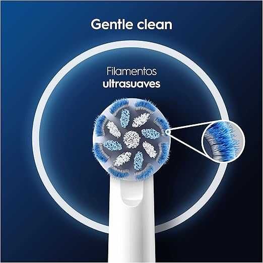 Комплект резервни глави за четка за зъби Oral-B PRO Sensitive Clean 12 броя бели
