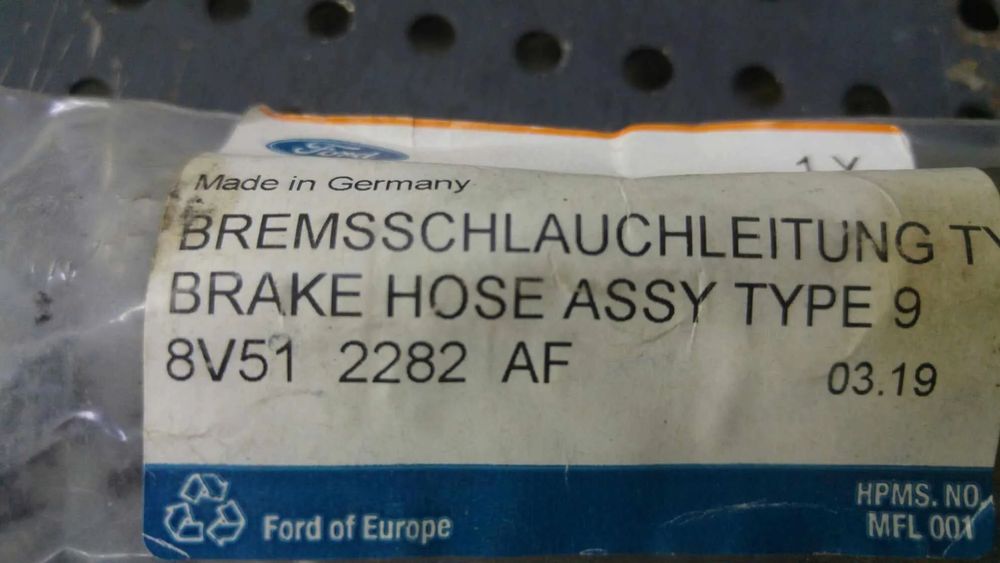 Furtun frana ford b max 8v512282af