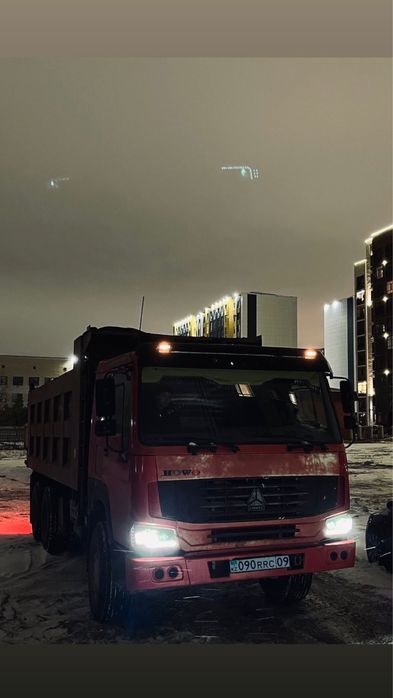 Услиги самосвал Howo 25т