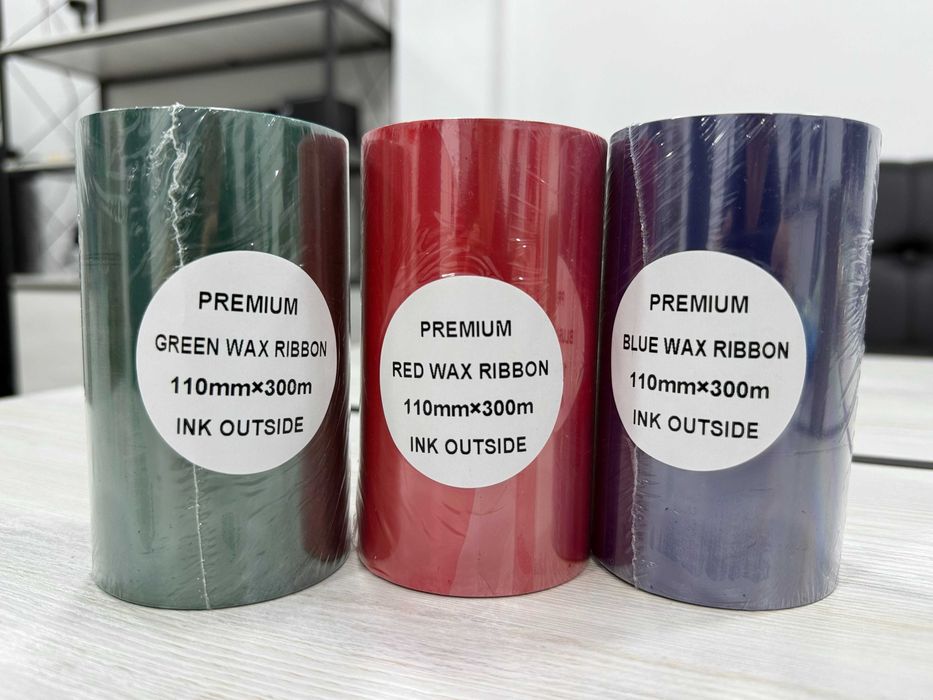 Цветные риббоны для термотрансферной печати