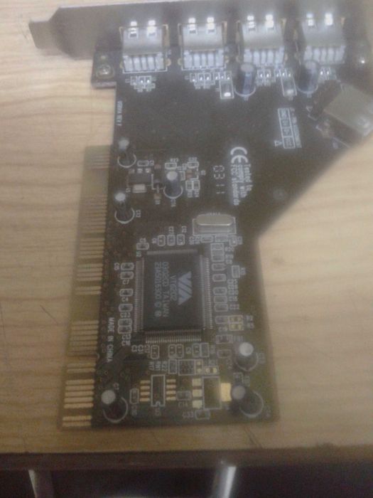 Компютърна карта Пи Си Ай Експрес за USB 3.0 с модул за 4 USB 2.0