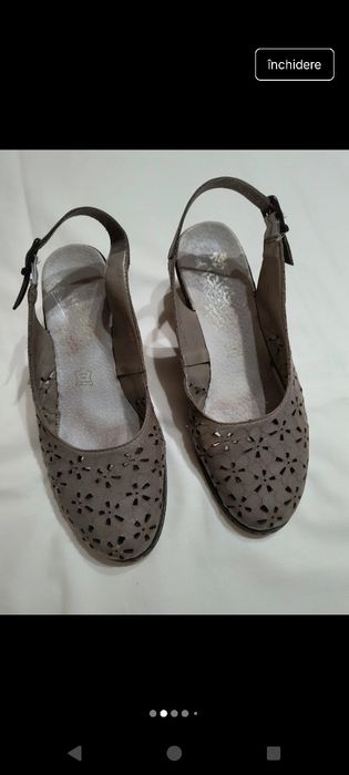 Sandale rieker mărimea 38 foarte puțin purtate