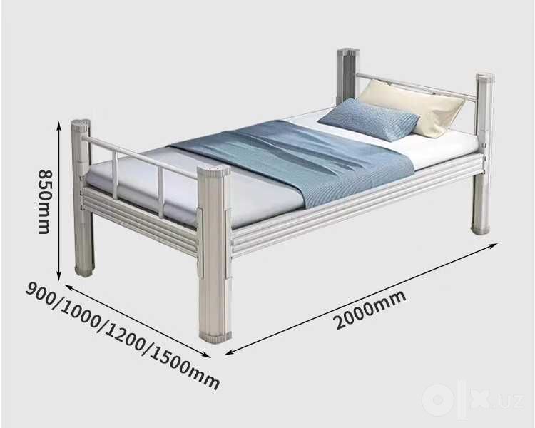 кровать 500 кг / metall krovat / кровать усиленная / metall krovat