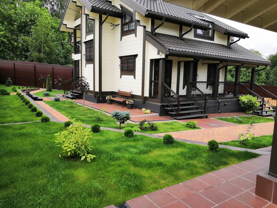 Озеленение газон посев уход ландшафт дизвйн