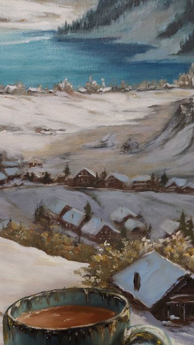 Картина интерьерная, масло