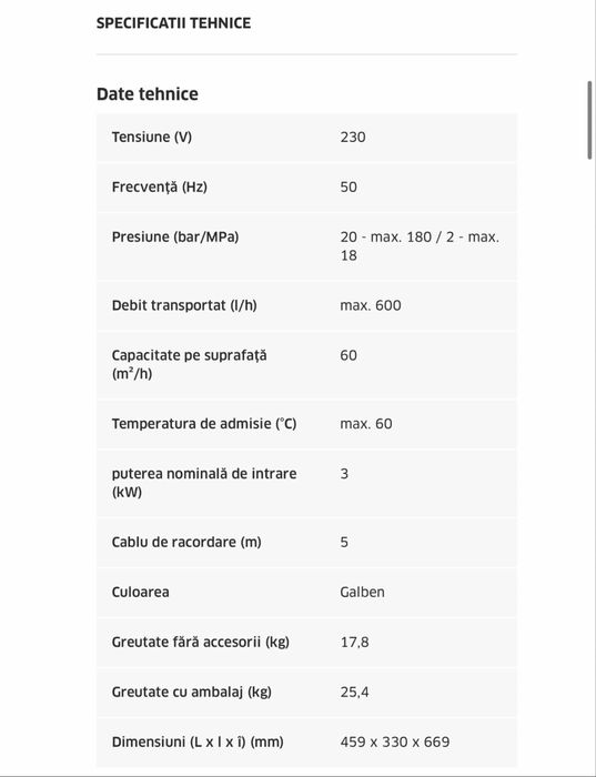 Karcher K7 Premium - pret fix (Cod produs: 1.317-322.0 )