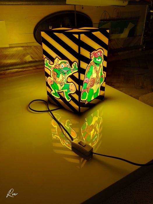 TMNT  Лампа декор