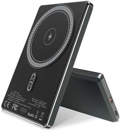 Нова Магнитна външна батерия 5000mAh MagSafe PD 20W бързо зареждане