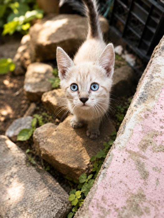 Котенок от крысоловки мальчик и девочки