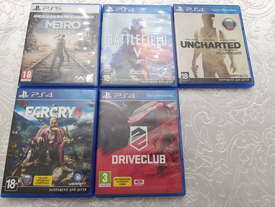 Игры на приставку пс