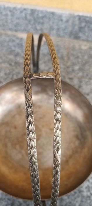Fructiera veche Argintata