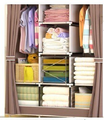 Тканевый, складной шкаф для одежды и обуви