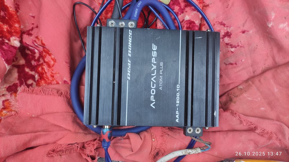 DB Macheta FightS nam 800 w max 1600 w моноблок APOCALYPSE ATOM PLUS