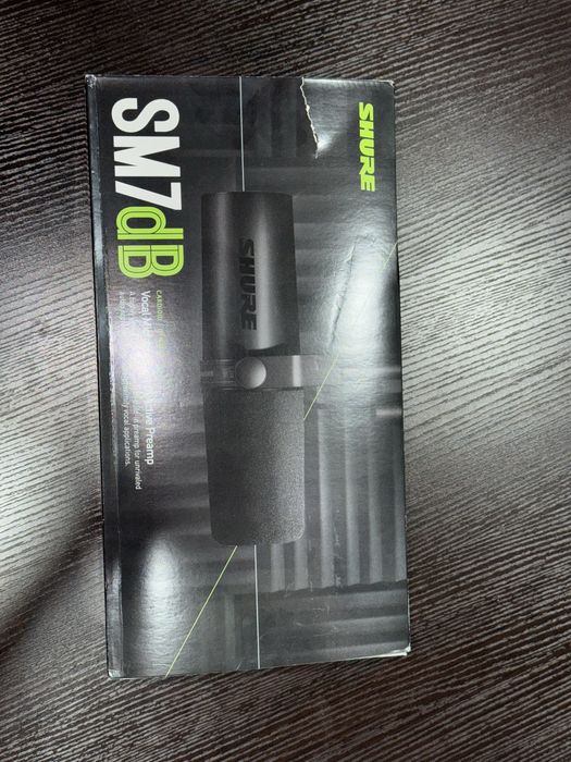 Mikrafon Shure SM7 db dlya podkastov, podkast uchun, makrafoni