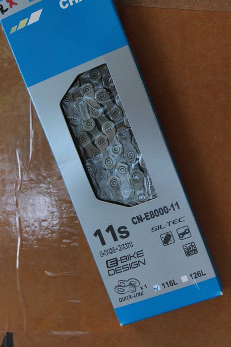 lant bicicleta Shimano STEPS XT E8000 - 116 link - 11 viteze